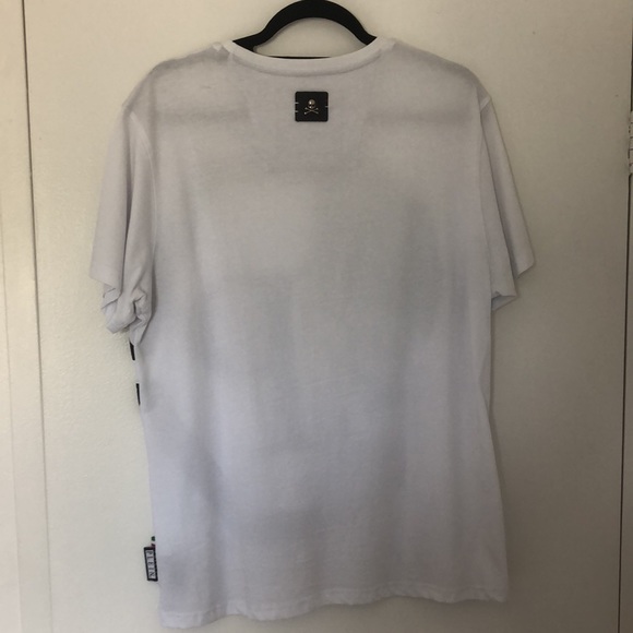 Phillip Plein Hand Made Limited Edition White Tee - Picture 2 of 9
